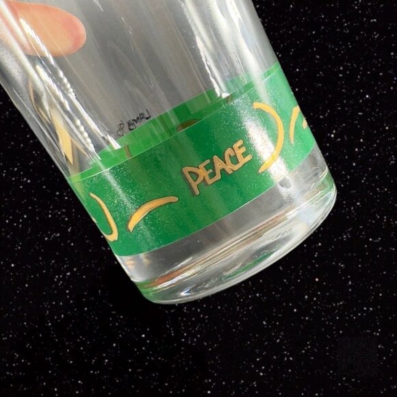 Villeroy and Boch Christmas Peace Drinking Tumbler France Lamb 1996 Single VTG - Picture 10 of 11